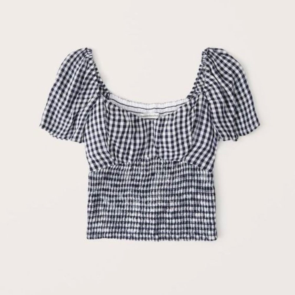 Abercrombie Cropped Babydoll Top